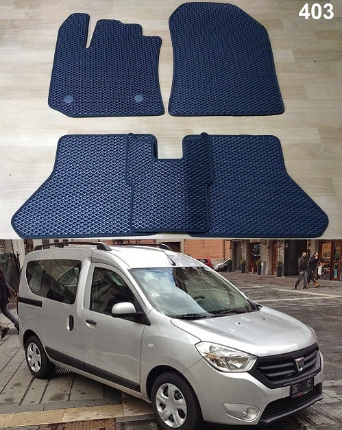 Килимки ЕВА в салон Dacia Dokker '12-21