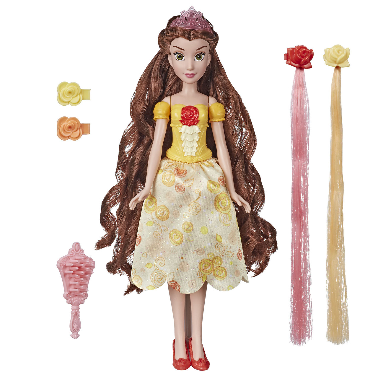 Кукла Белль с аксессуарами для укладки волос Belle Hasbro E6677/E6673