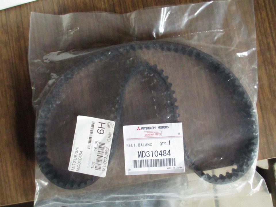 Ремінь балансувального вала MITSUBISHI 2.5D Pajero L200, фото 1
