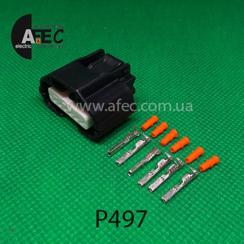 Роз'єм 6- контактний датчик масової витрати повітря, педалі акселератора на Ніссан Yazaki 7283-8850-30