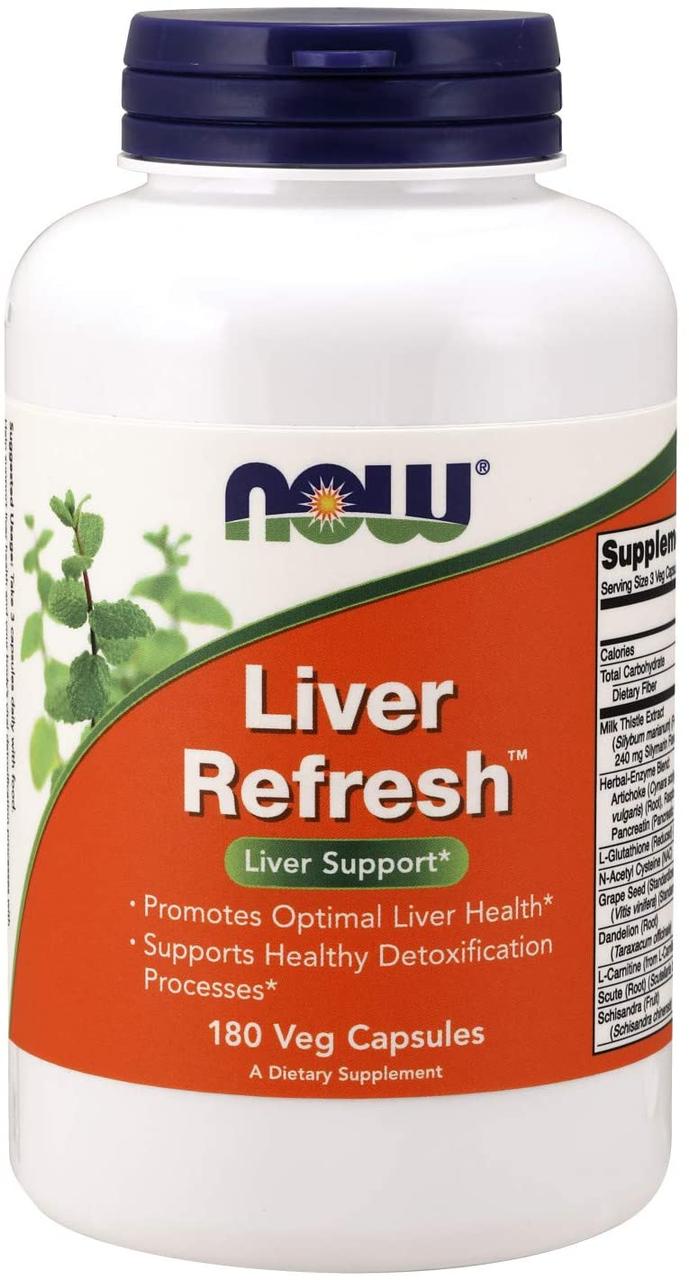 Now Foods Liver Refresh 180 капсул