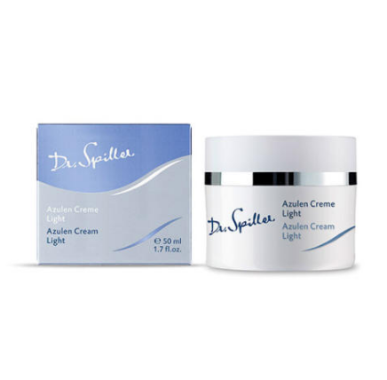 Легкий заспокійливий крем з азуленом для чутливої шкіри Dr. Spiller Azulen Cream Light