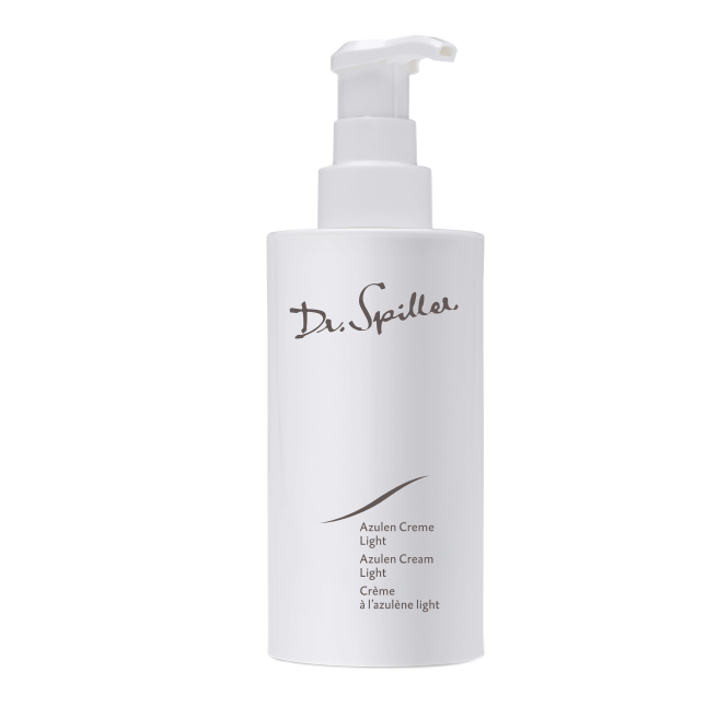 Легкий заспокійливий крем з азуленом для чутливої шкіри Dr. Spiller Azulen Cream Light
