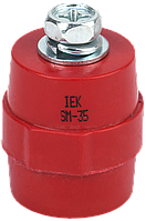 Ізолятор SM35 М8 c болтом, силовий, для шини