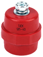 Ізолятор SM40 М8 c болтом, силовий, для шини