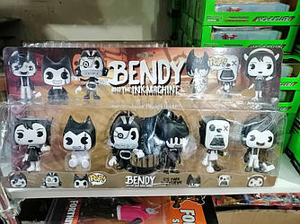 Бенді та чорнильна машина Bendy and the Ink Machine 6 персонажів.
