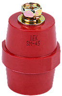 Ізолятор SM45 М8 c болтом, силовий, для шини