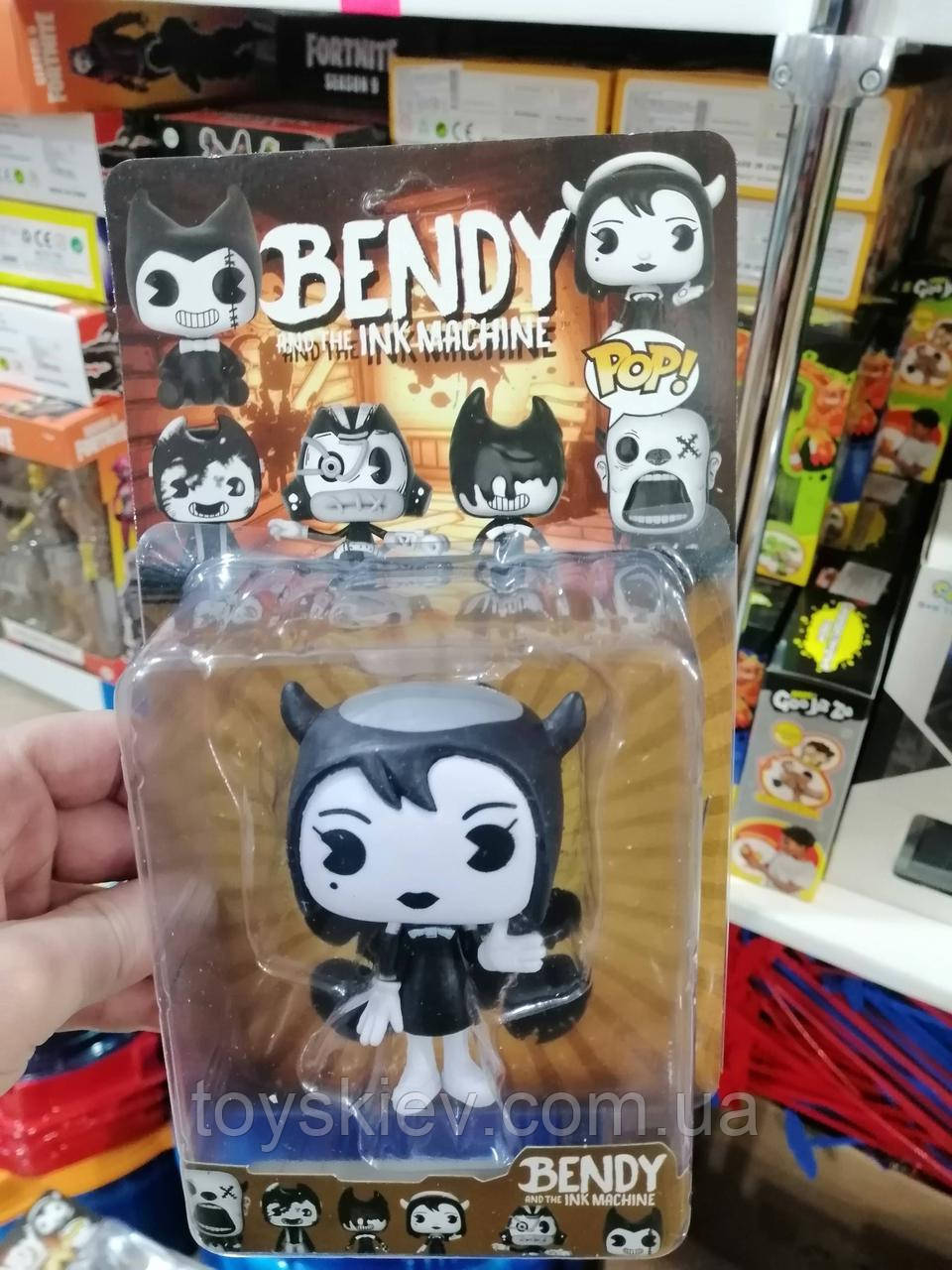 Фігурка Funko Pop Фанко Поп Єліс Ангел Бенді та чорнильна машина Striker Bendy Аналог, фото 1