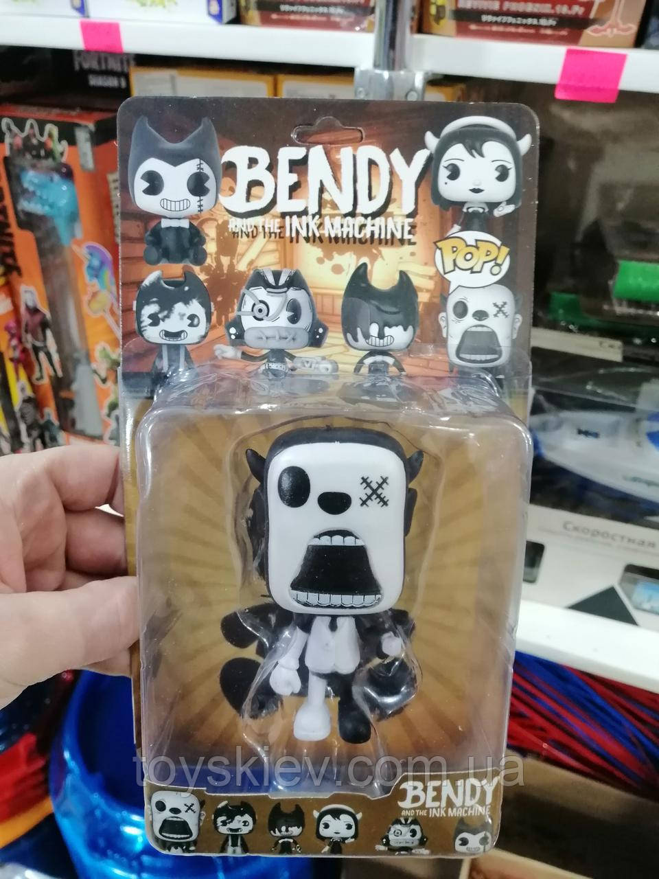 Фігурка Funko Pop Фанко Поп Пайпер Бенді та чорнильна машина Striker Bendy Аналог, фото 1
