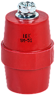 Ізолятор SM51 М8 c болтом, силовий, для шини