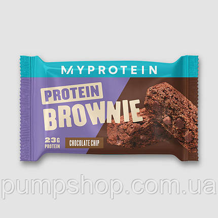 Протеїновий брауні Myprotein Protein Brownie 12 шт. 75 г ( шоколад ), фото 2