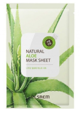 Тканевая маска с экстрактом алоэ The Saem Natural Aloe Mask Sheet