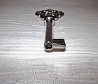 Ключ меблевий 14.10.206 Siso хром, фото 3