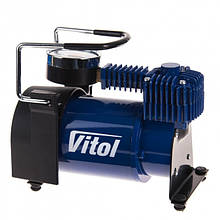 Автомобільний компресор VITOL K-40 150psi/14Amp/37 л/прикурювач