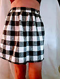 Спідниця вовняна картата 44 46 48, фото 2