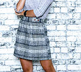Спідниця вовняна картата 44 46 48, фото 6