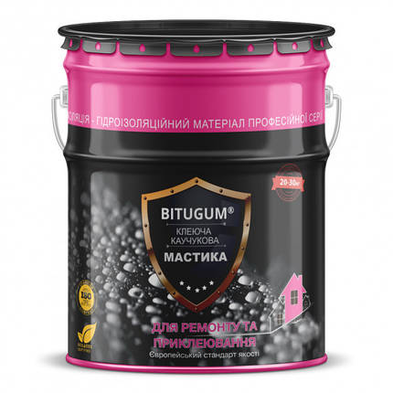 Мастика клеюча каучукова Izofast BITUGUM 5 кг, фото 2