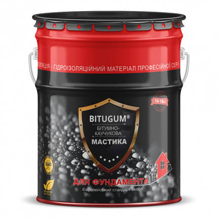 Мастика бітумно-каучукова Izofast BITUGUM 5 кг, фото 2