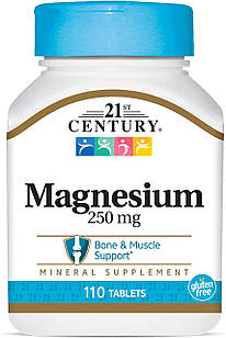21st Century Magnesium 250 mg 110 таблеток