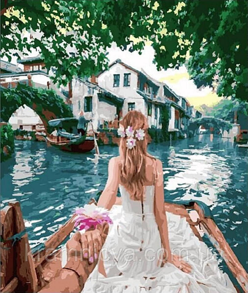 Картина за номерами Йди за мною Тропічний затока, 40х50 Brushme Premium (PGX25417), фото 1