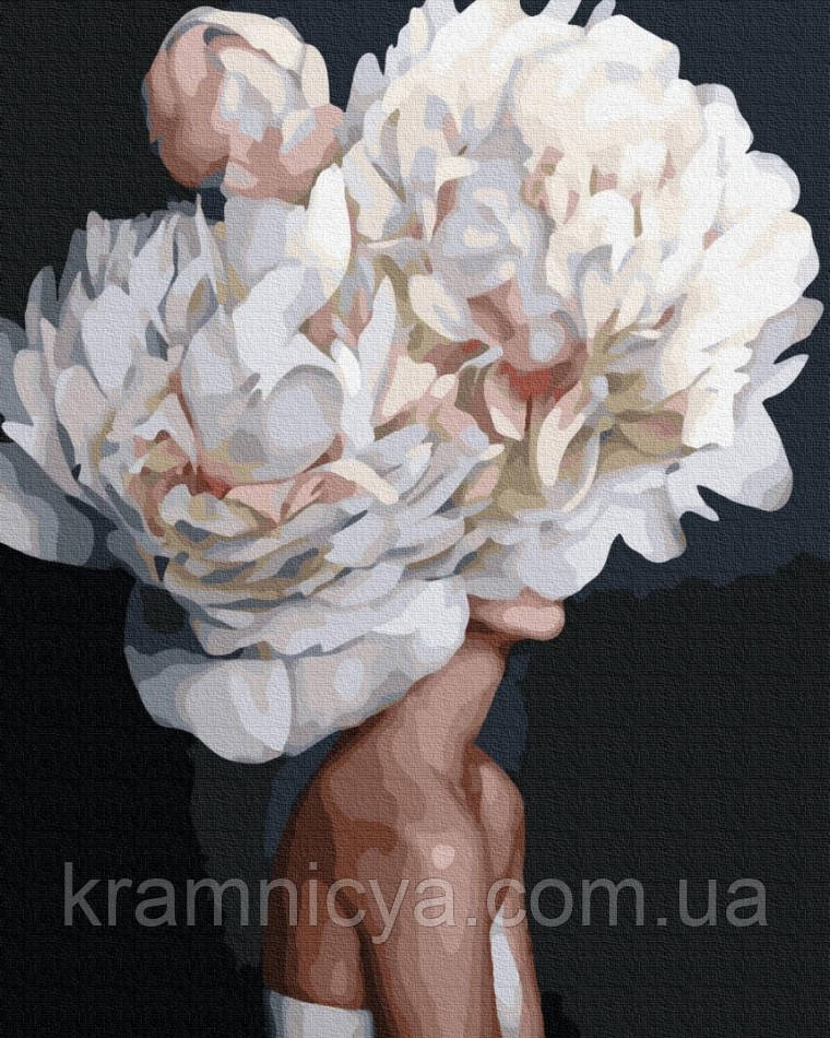 Картина за номерами Квітуча леді (Емі Джадд), 40х50 Brushme Premium (PGX36768)