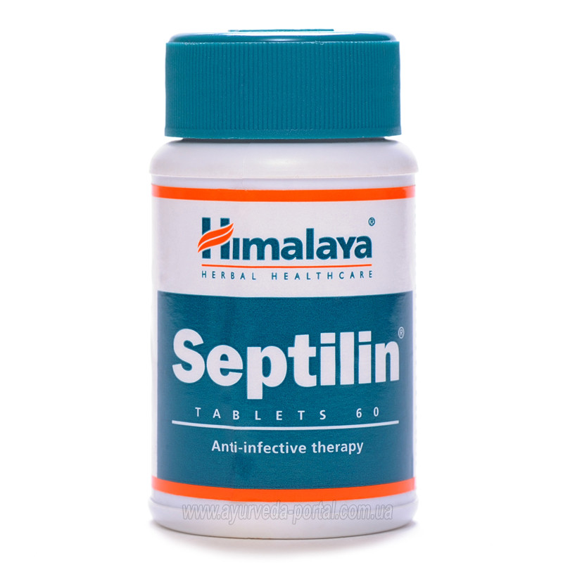 Септилин / Septilin - при застудах, грипі, інфекціях, натуральний імуномодулятор - Хималая - 60 таб
