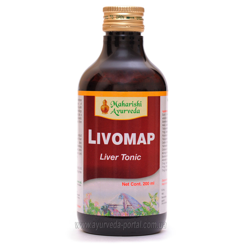 Купити Ливомап сироп / Livomap - улучшение работы печени - Махариши ...
