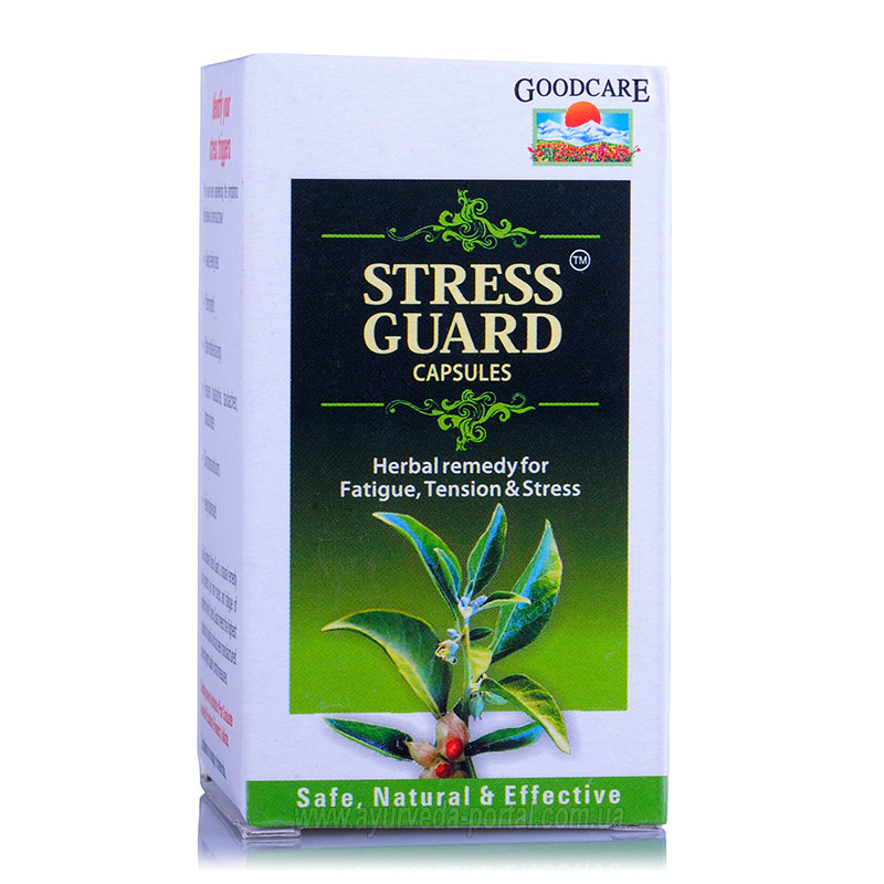 Стрессгард / Stress Guard - заспокоєння нервової системи - Бадьянатх - 60 капсул