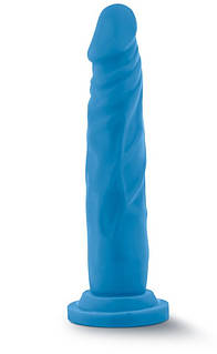 Фалоімітатор DILDO NEO 7.5INCH DUAL DENSITY COCK NEON BLUE