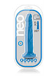 Фалоімітатор DILDO NEO 7.5INCH DUAL DENSITY COCK NEON BLUE, фото 8