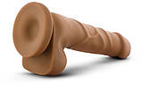 Фалоімітатор DILDO DR. SKIN REALISTIC COCK BASIC 7 MOCHA, фото 4