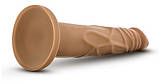 Фалоімітатор DILDO DR. SKIN REALISTIC COCK BASIC 7 MOCHA, фото 4