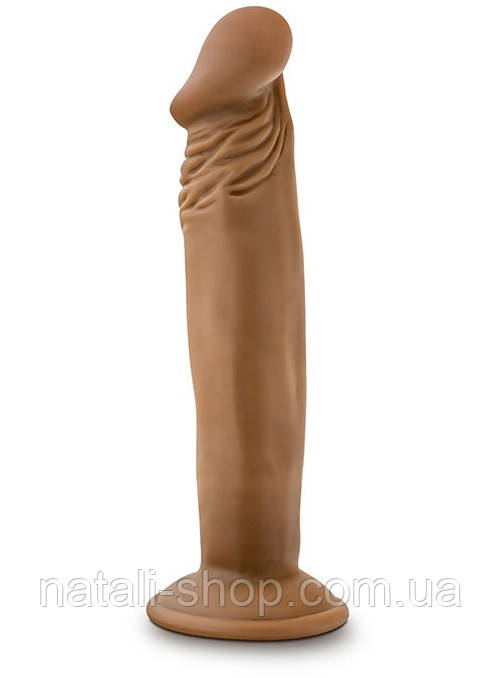Фалоімітатор DR. SKIN DR. SMALL 6INCH DILDO MOCHA
