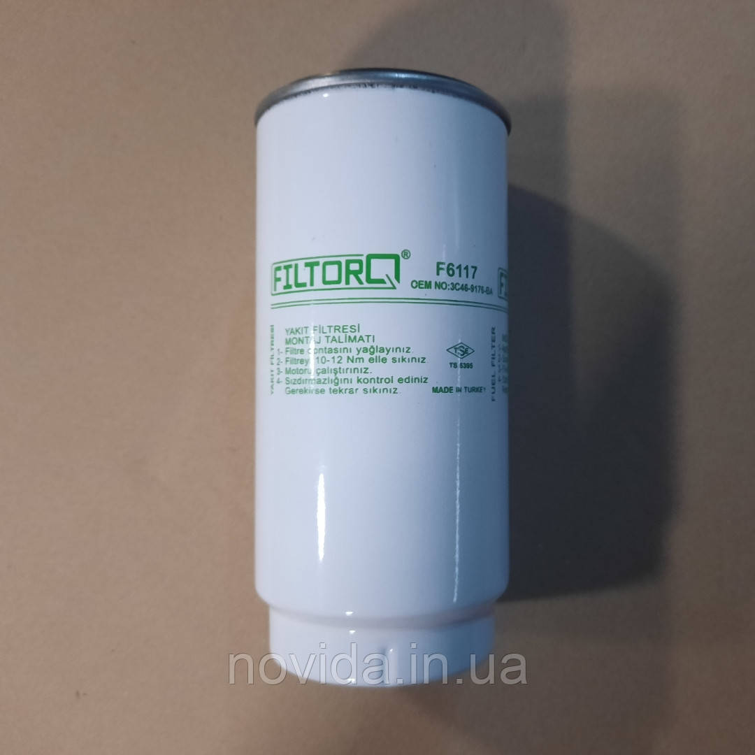 Фільтр паливний сепаратора FILTORQ F6117 (FS 19769, PL 420/1 x, 3C46-9176-BA)