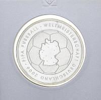 Германия 10 евро 2003 «Чемпионат мира по футболу в Германии в 2006 году» UNC