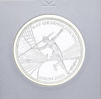 Германия 10 евро 2009 «Чемпионат мира по легкой атлетике в Берлине» Серебро UNC