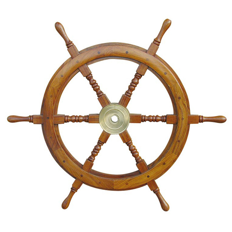 Морской сувенир штурвал, d-75 см.,1184 Sea Club (1184.V) - фото 1 - id-p619860108