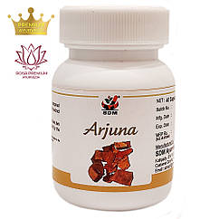 Арджуна капсули (Arjuna Capsules, SDM), 40 капсул — серцевий тонік