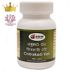 Читракади ваті (Chitrakadi Vati, SDM), 100 табл. - Аюрведа класу преміум, покращує апетит