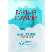 Скраб для обличчя очищающий пори з содою Etude House Baking Powder Crunch Pore Scrub 7 мл, фото 3