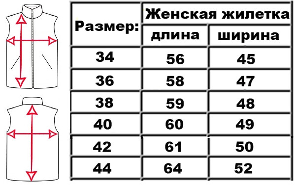 Жіноча джинсова жилетка (чорна) (розміри 38 і 44) - фото 2 - id-p636457162