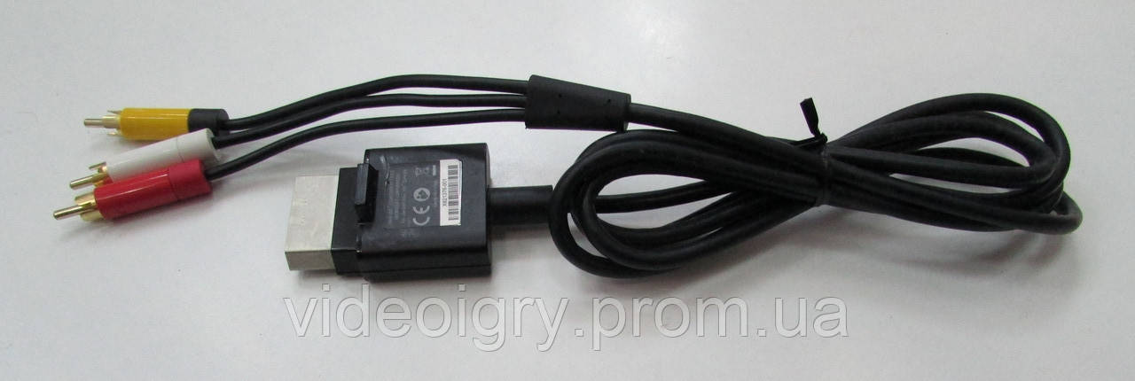 AV кабель Xbox360 Slim копозитний,Xbox360 Slim composite AV cable (оригінал)