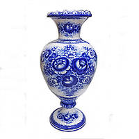 Ваза в стилі гжель керамічна Мішок