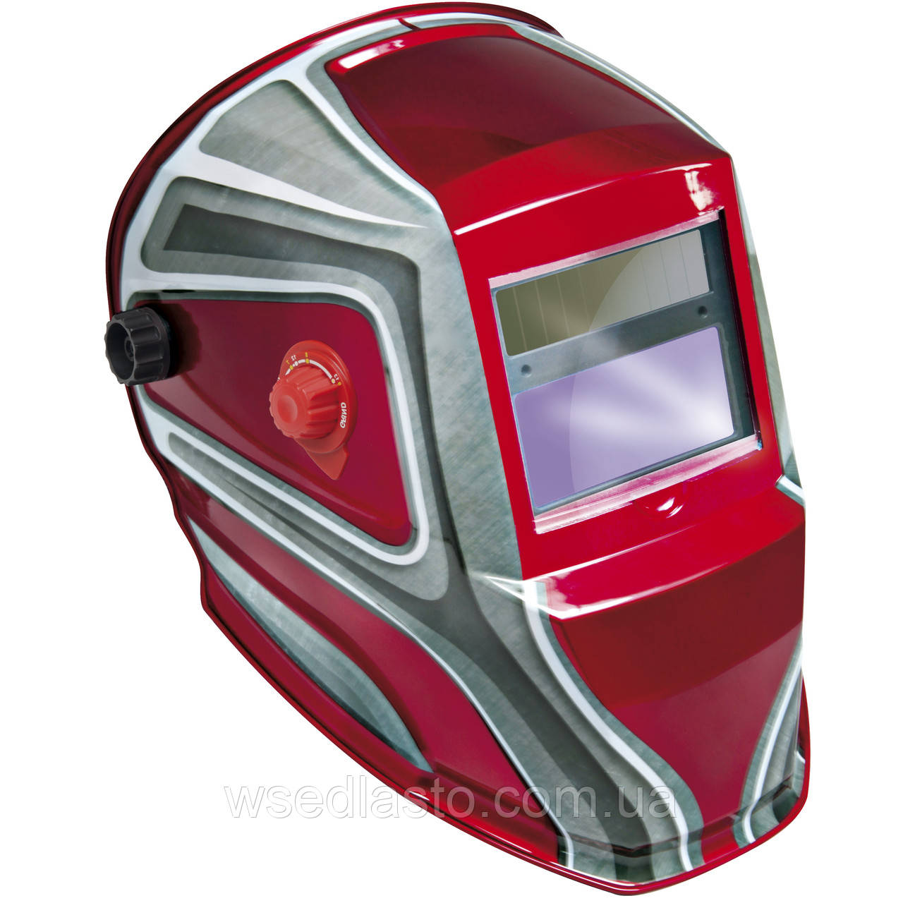 Зварювальна маска GYS JUNON RED 5-9/9-13 G 037786
