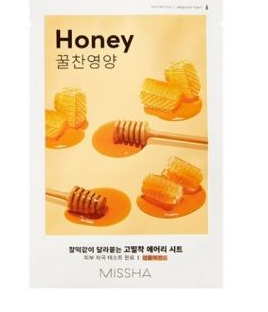 Поживна тканинна маска з медом Маска для обличчя MISSHA Airy Fit Sheet Mask Honey