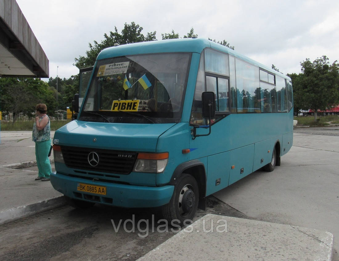 Галаз А0756 (на шасі Mercedes-Benz Vario) лобове скло від українського виробника автостекла, фото 1