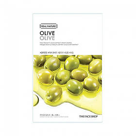 Очищаюча тканинна маска з есенцією бобів мунг The Face Shop Real Nature Mung Bean