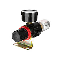 Фільтр для очищення повітря + редуктор INTERTOOL PT-1412, фото 3