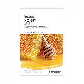 Зволожуюча тканинна маска з екстрактом меду The Face Shop Real Nature Honey