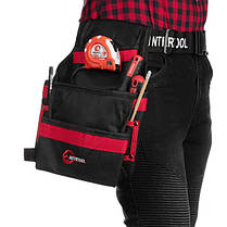 Поясна Сумка слюсарно-будівельна INTERTOOL SP-1014, фото 3